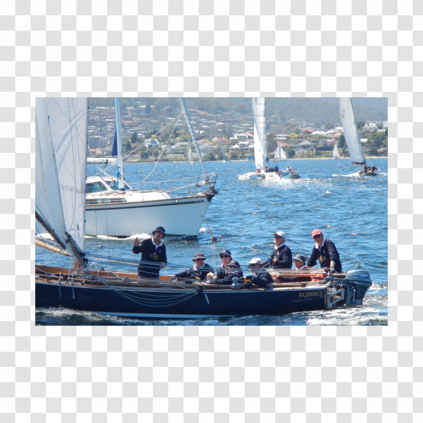 Sailing 08854 Yawl Sloop - Schooner - Wooden Boat Transparent PNG