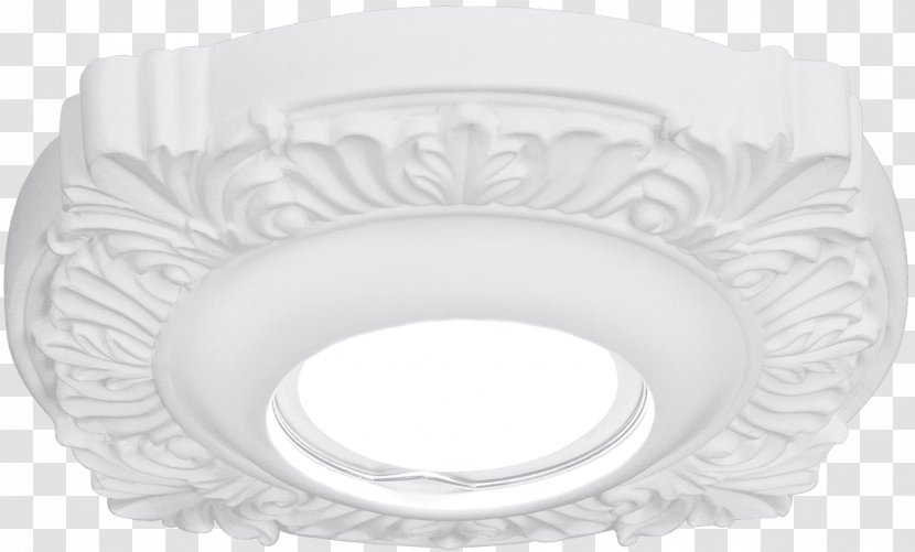 Light Fixture White Gypsum Transparent PNG