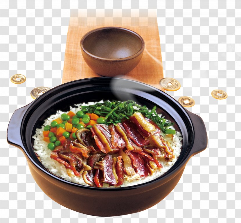 Cantonese Cuisine U571fu934bu98ef Char Siu Cooked Rice - Side Dish - Bacon Meal Transparent PNG