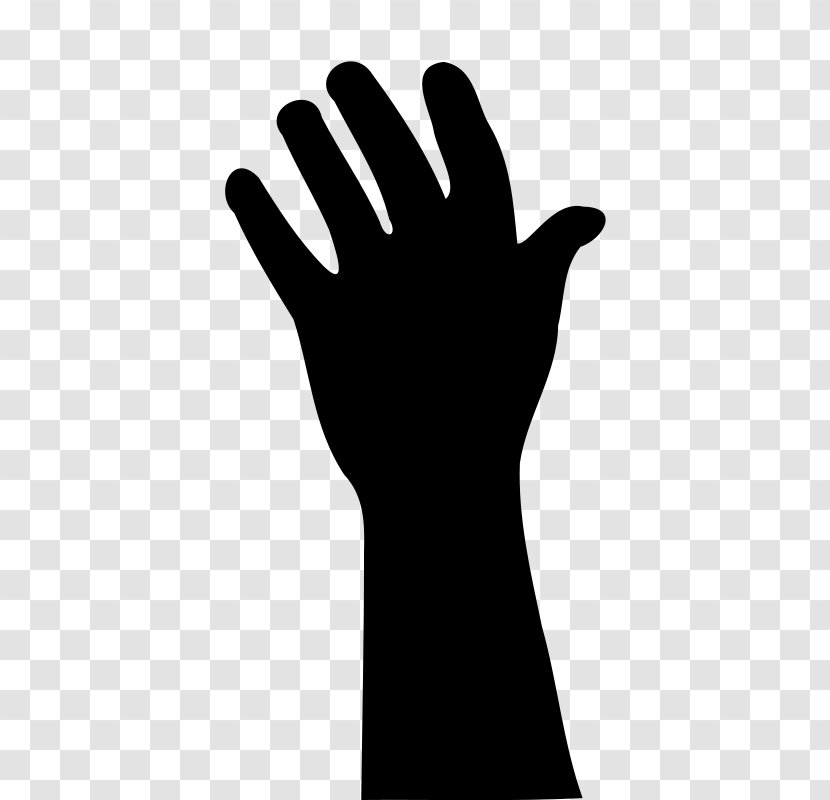 Thumb Hand Model Glove Line Font - Finger - Fashion Accessory Transparent PNG