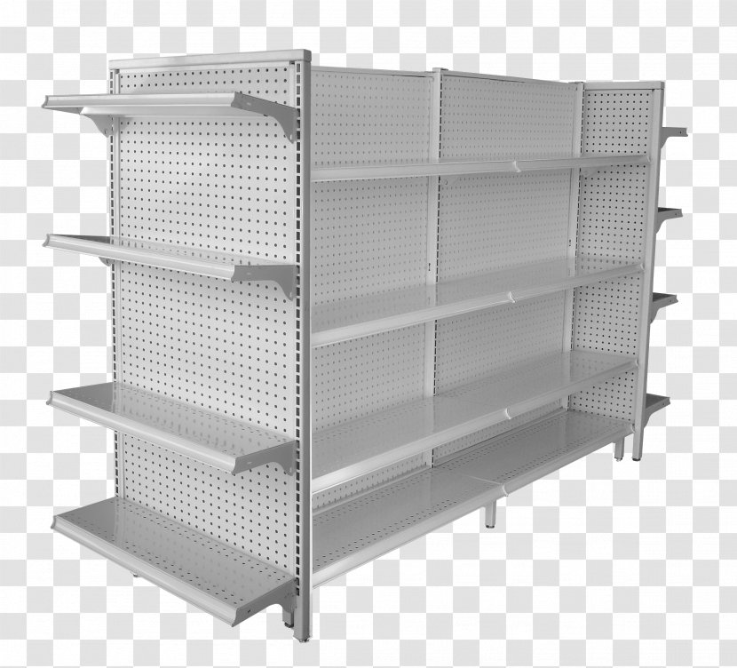 Shelf ELYPSA OUTLET Bookcase Wall Steel - Metal - Gondola Transparent PNG
