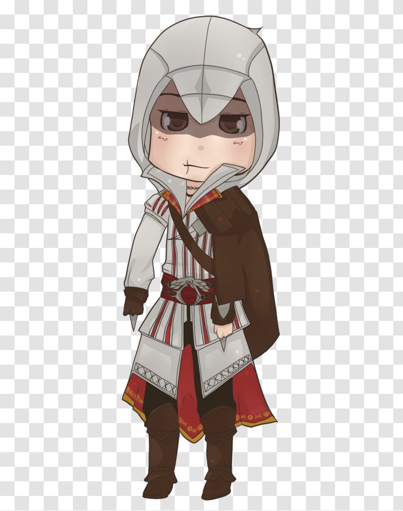 Costume Design Outerwear Character Animated Cartoon - Figurine - Ezio Auditore Transparent PNG