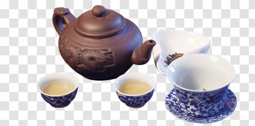 White Tea Tieguanyin Anxi County Teapot - Earl Grey - Set Transparent PNG