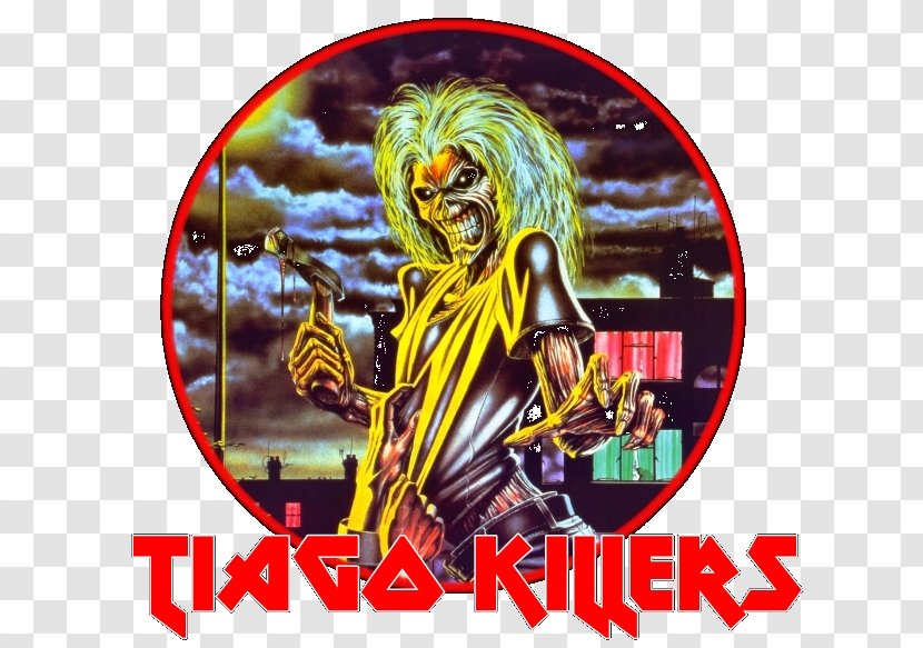 Iron Maiden Killers Eddie Heavy Metal Somewhere In Time - Sanctuary - Logo Transparent PNG