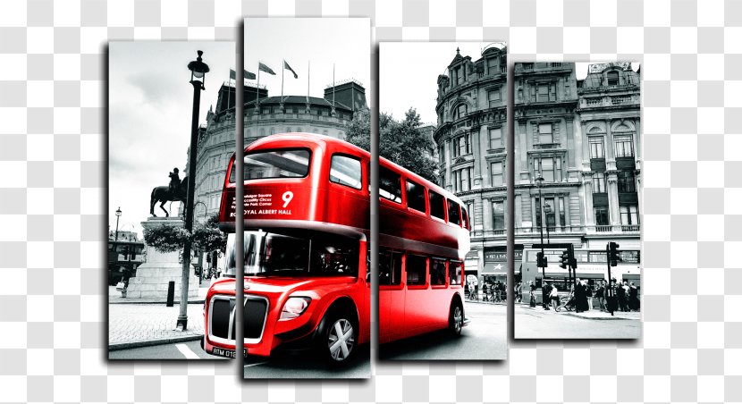 London Red Bus Gifts And Souvenirs Printing Wallpaper Poster - City Of Transparent PNG