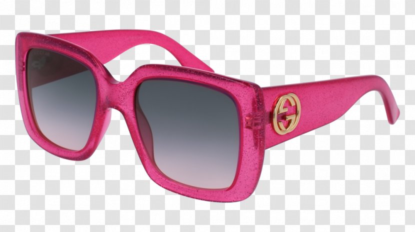 Gucci GG0061S Color Sunglasses Pink - Glasses Transparent PNG