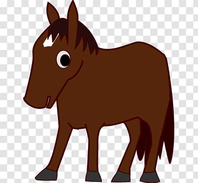 Horse Pony Cartoon Clip Art - Scalable Vector Graphics - Pictures Of A Transparent PNG