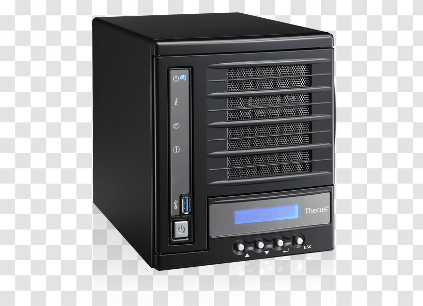 Thecus Network Storage Systems Computer Servers Data Intel Atom - Backup Transparent PNG