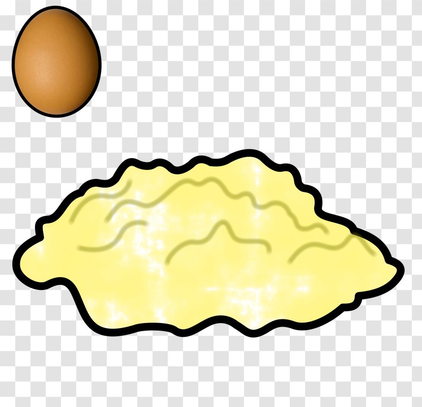Scrambled Eggs Egg And Chips Toast Custard Eggnog - Food Transparent PNG