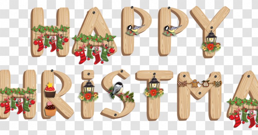 Christmas Ornament Font - Woodwork Transparent PNG