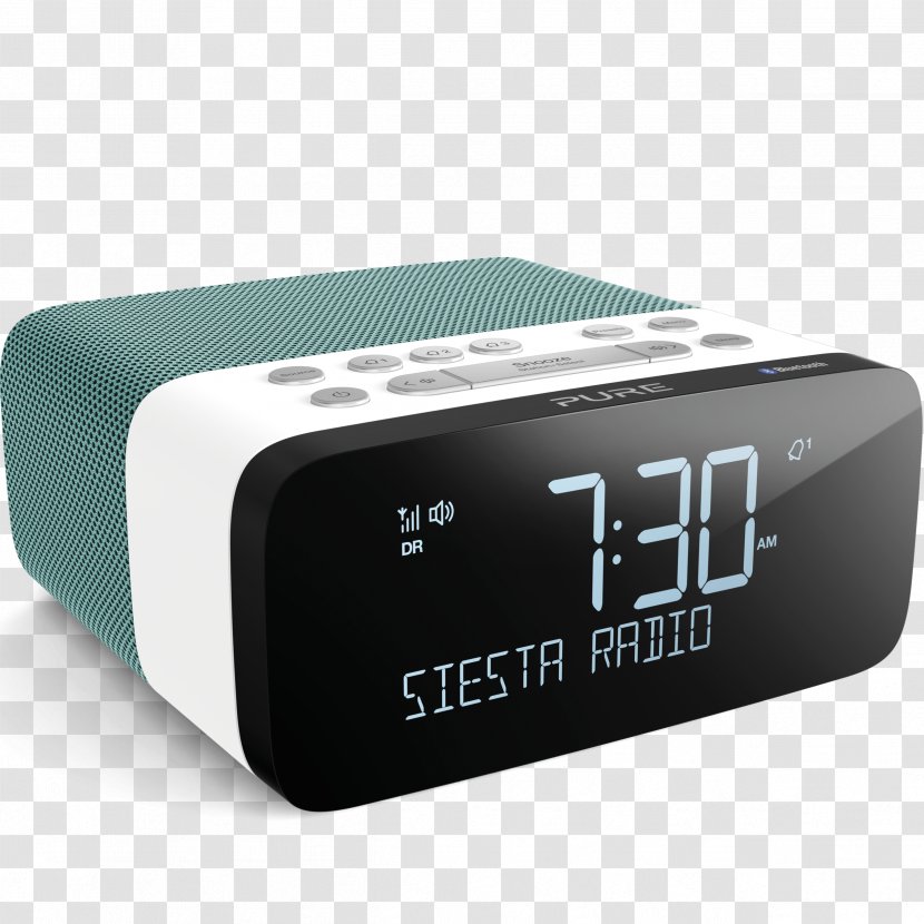 Digital Audio Broadcasting DAB+ Radio Alarm Clock Pure FM Transparent PNG