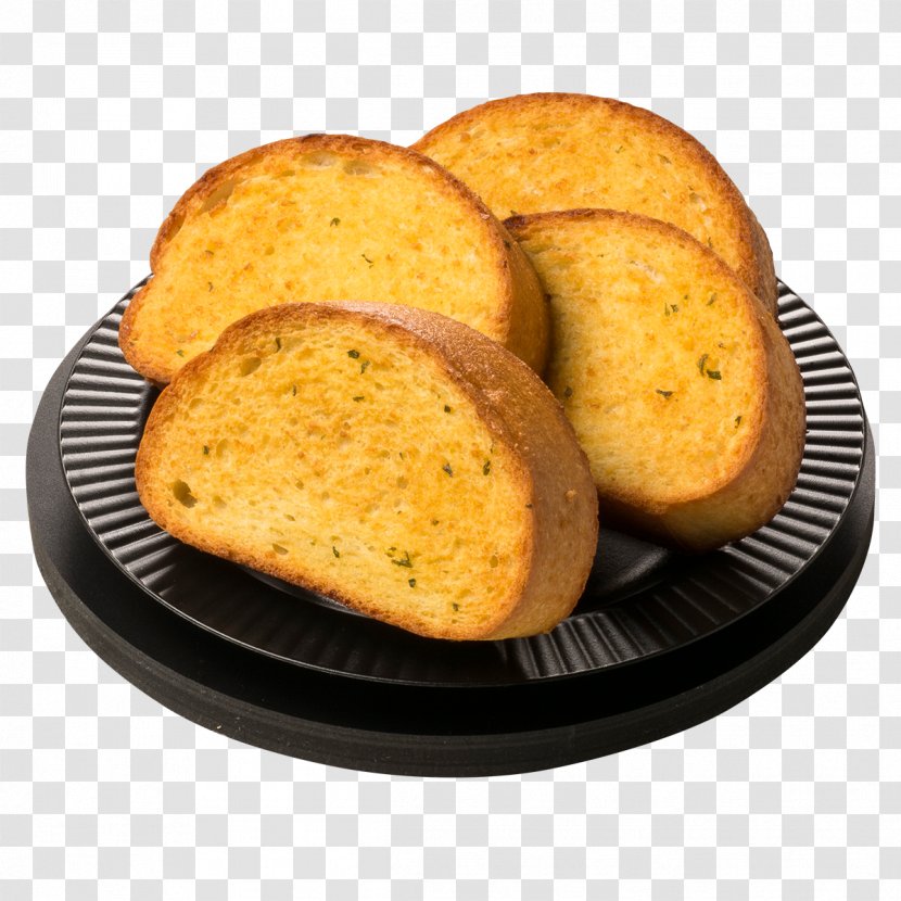 Garlic Bread Toast Breadstick Zwieback Cornbread - Cheese Transparent PNG