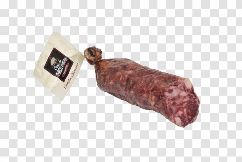 Salami Soppressata Ventricina Mettwurst Fuet - Sausage Transparent PNG