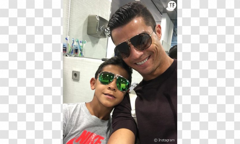 Cristiano Ronaldo Real Madrid C.F. Football Player Carrera Sunglasses Transparent PNG
