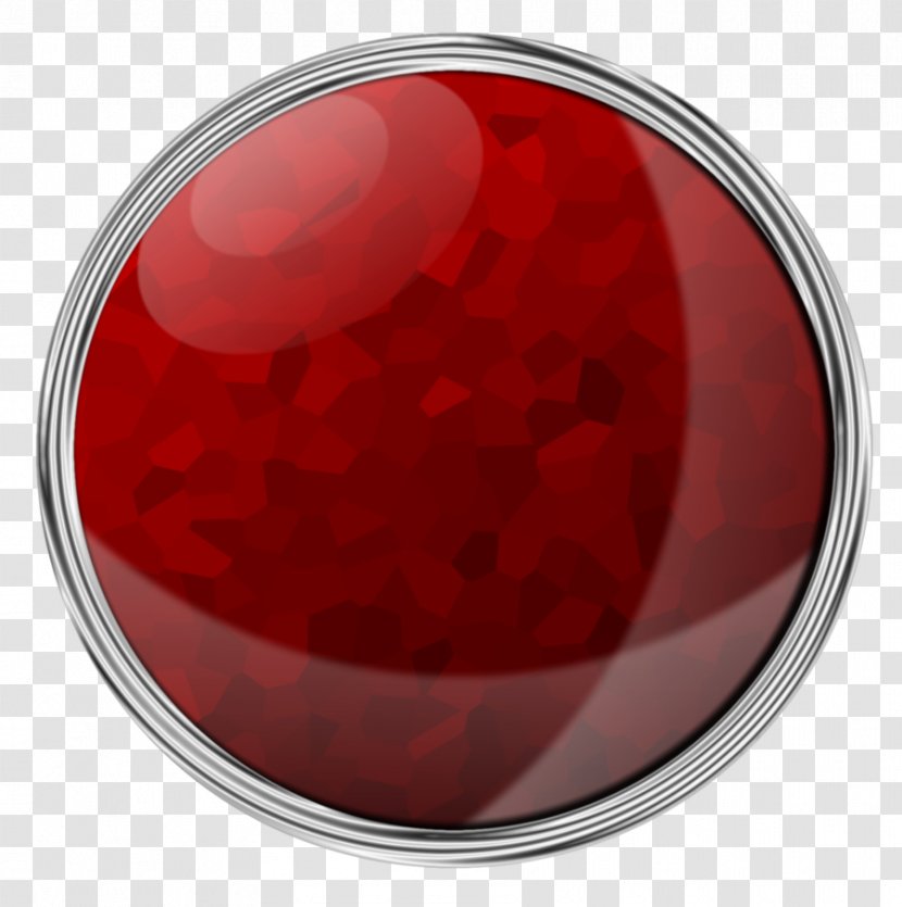 Body Jewellery - Red - Gem Transparent PNG