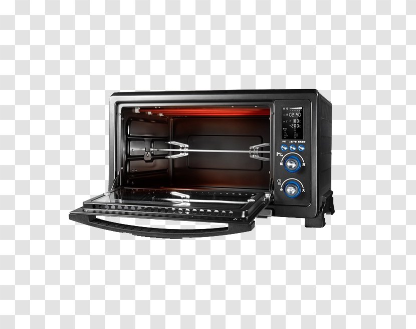 Microwave Oven Toaster - Black Transparent PNG