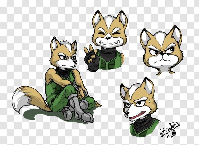 Cat Star Fox Adventures Lylat Wars Krystal McCloud - Fauna Transparent PNG