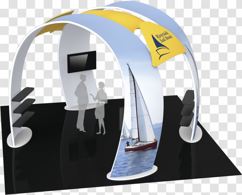 Trade Show Display Le Stand Advertising Textile - Audio - Exhibition Booth Transparent PNG
