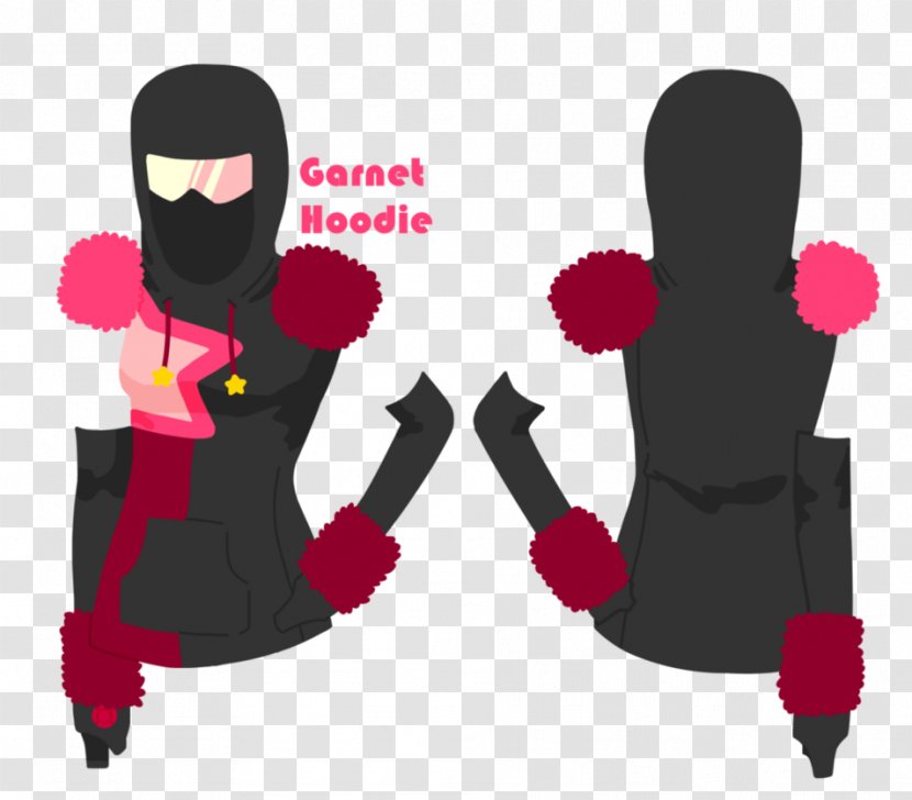 Illustration Clip Art Hoodie Design - Silhouette - Fingerless Transparent PNG