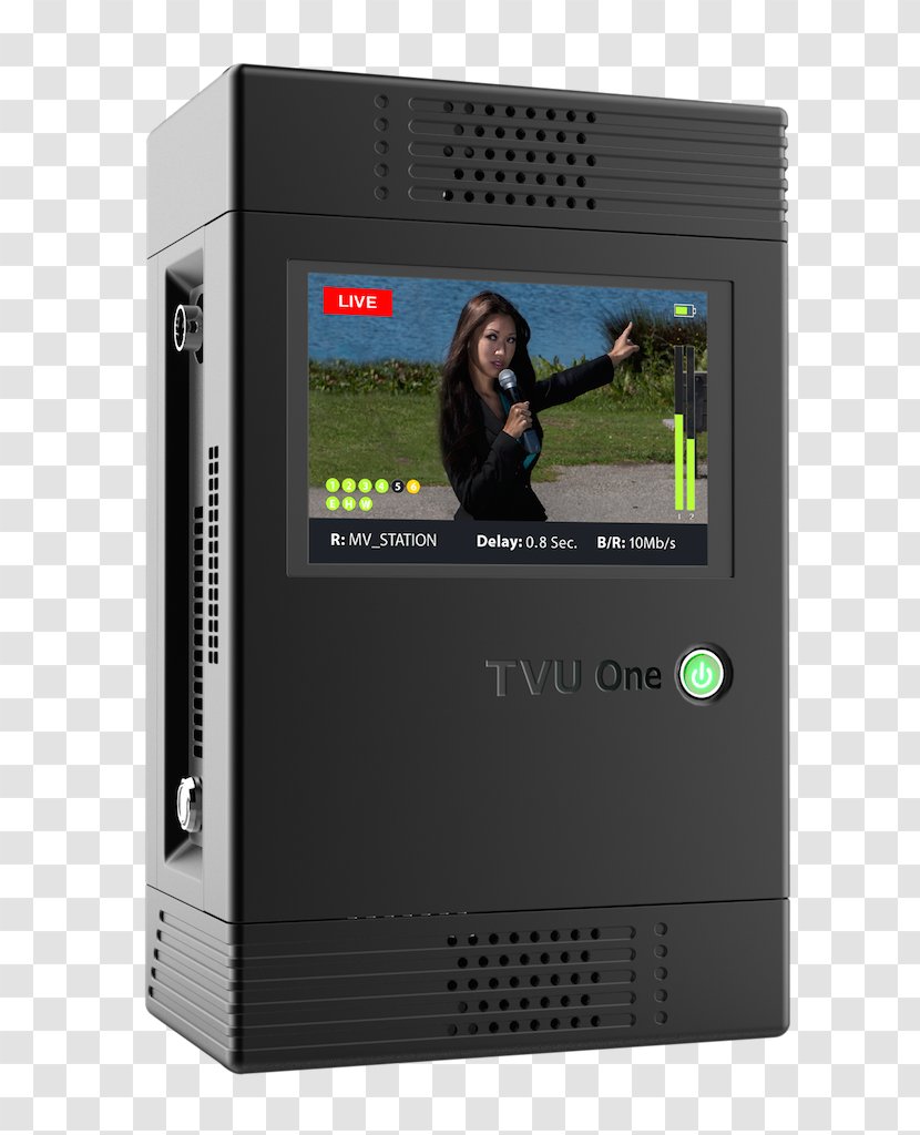 High Efficiency Video Coding TVU Networks Broadcasting Transmitter - Hardware - Satellite Modem Transparent PNG