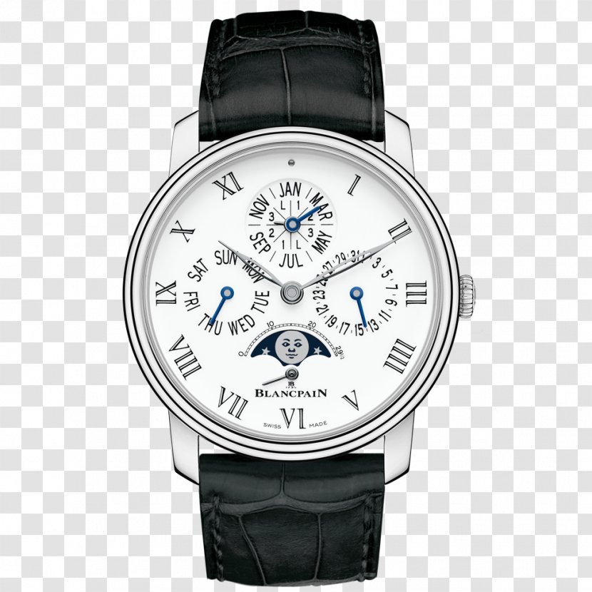 Villeret Chronograph Watch Montblanc Blancpain Transparent PNG