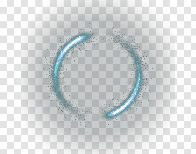 Halo Effect Efecte Icon - Blue Refreshing Element Transparent PNG