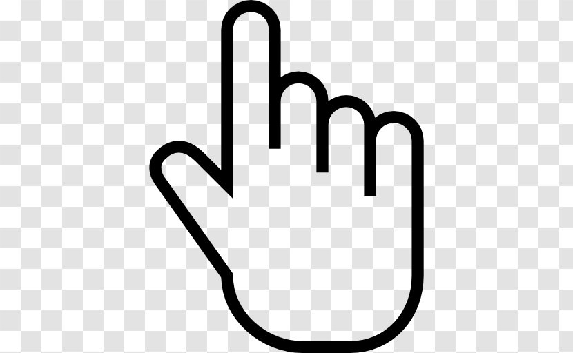 Computer Mouse Pointer Cursor - Thumb Transparent PNG