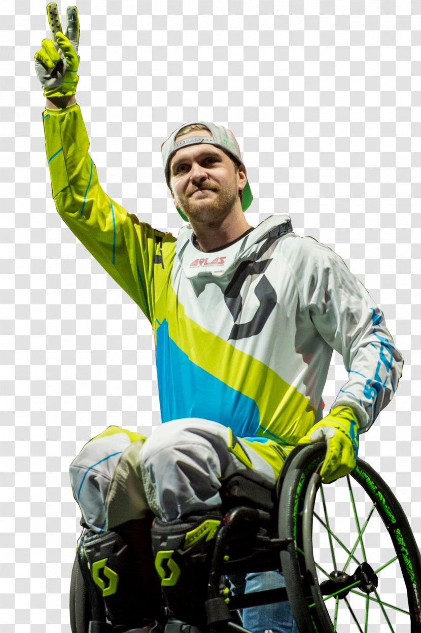 Travis Pastrana Nitro Circus Sport Freestyle Motocross Wheelchair - Tennis Transparent PNG