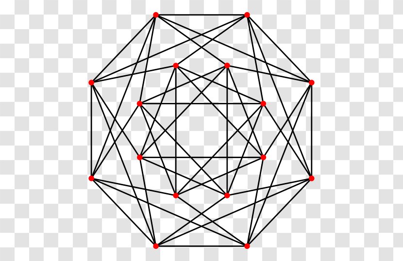 Strongly Regular Graph Shrikhande Theory - Edge Transparent PNG