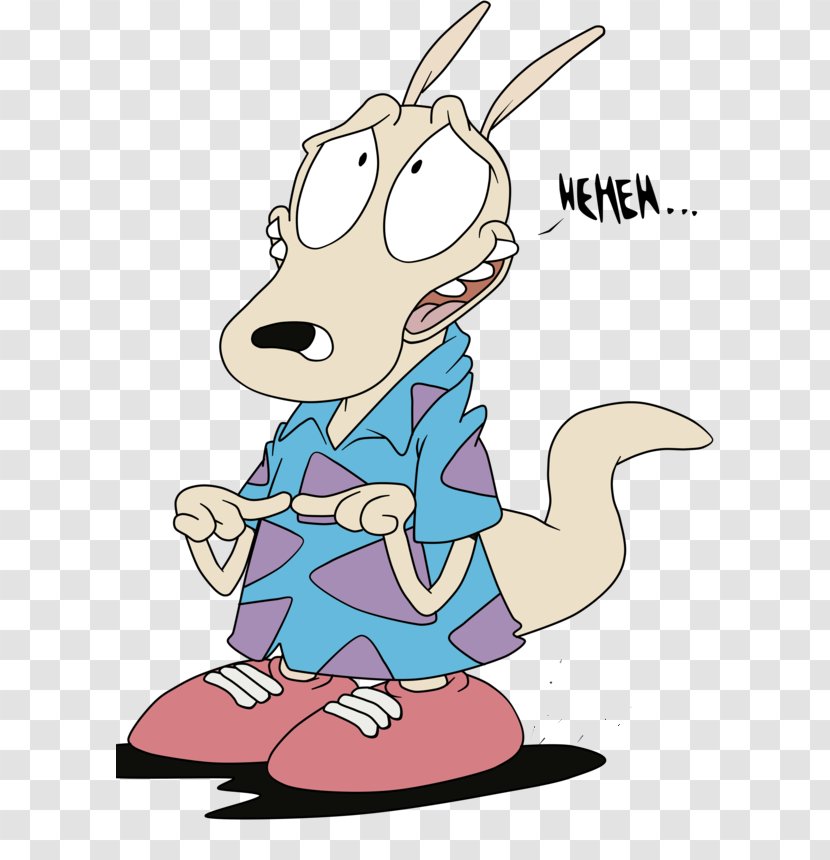 Rocko Wallaby Reserve Cartoon Character Comics Transparent PNG