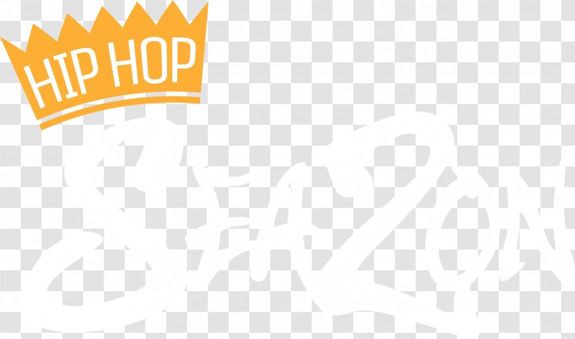 Logo Brand Font - Orange - Hip Hop Mic Transparent PNG