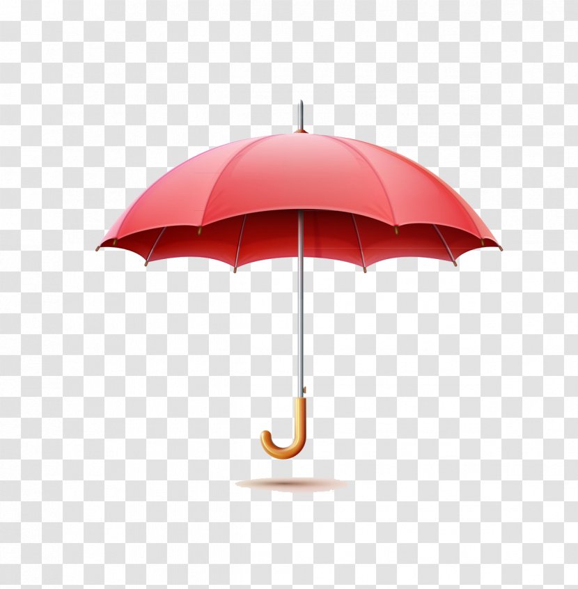Umbrella Domain-driven Design Rain Information Web Server - Red Transparent PNG