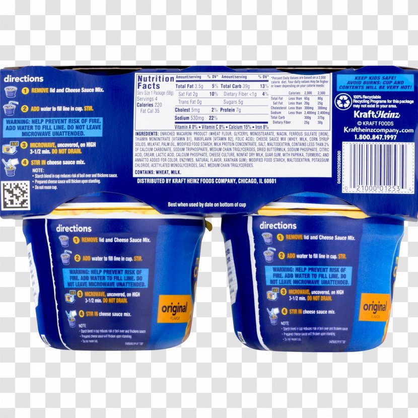 Kraft Dinner Foods Macaroni And Cheese Meal - Ounce Transparent PNG