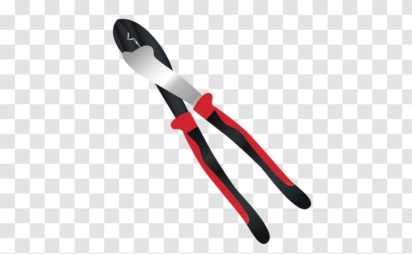 Needle-nose Pliers Tool Icon - Diagonal Transparent PNG