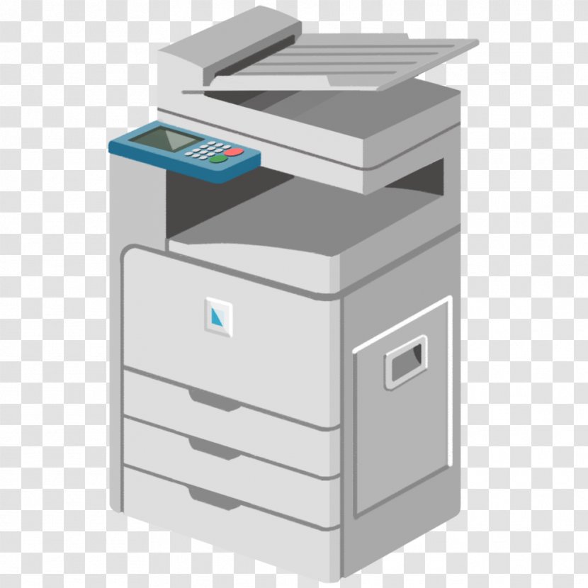 Laser Printing Photocopier Multi-function Printer Office - Supplies Transparent PNG