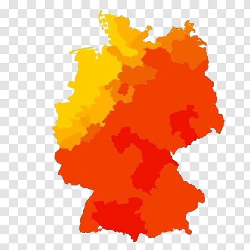 Germany United States Vector Map - Of Transparent PNG