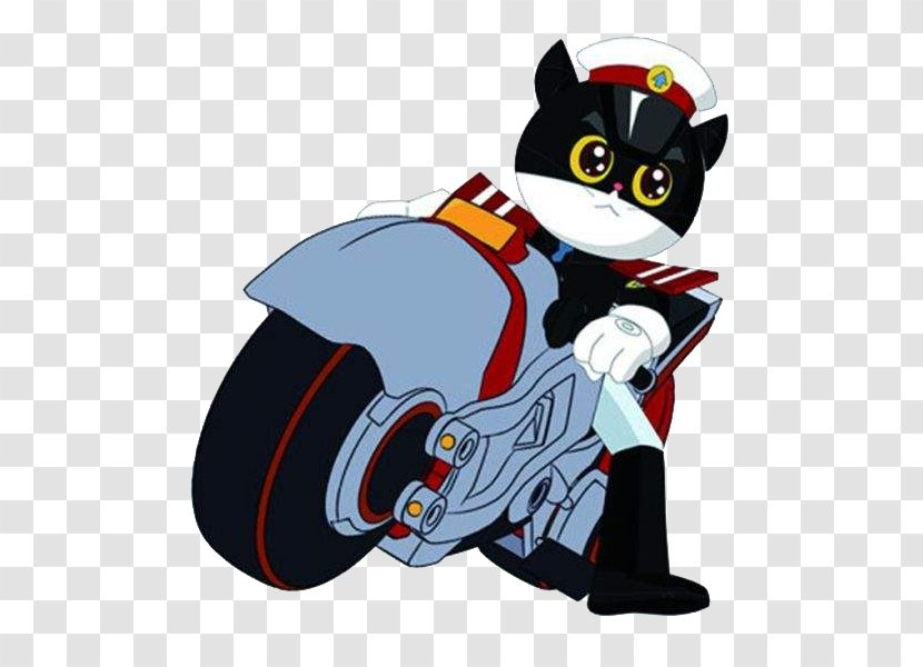 Cat Chinese Animation Film Child - Black Sheriff Transparent PNG