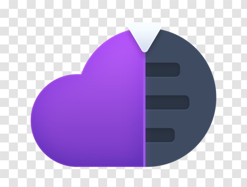 MacOS Final Cut Pro X - Macos - Purple Cloud Transparent PNG