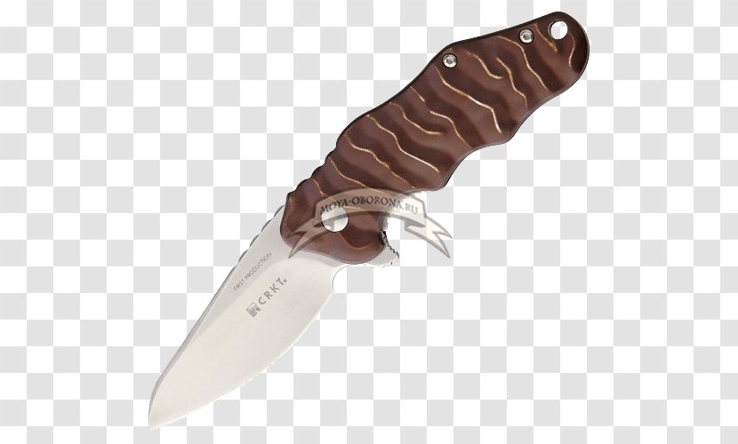 Hunting & Survival Knives Columbia River Knife Tool Pocketknife Blade - Serrated Transparent PNG