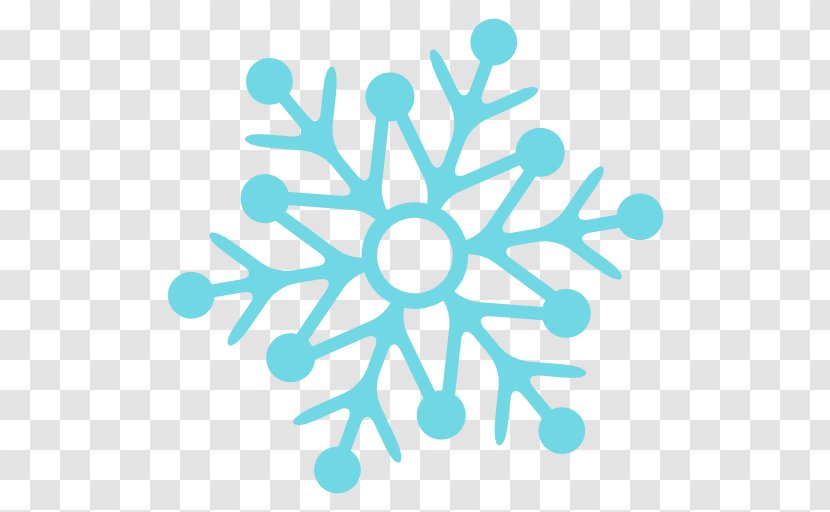 Blue Symmetry Area Text - Christmas - Snowflake Transparent PNG