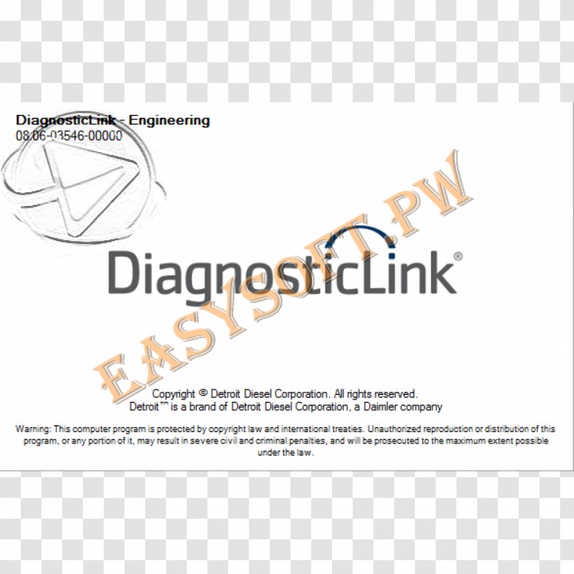 Computer Software Detroit Diesel Easysoft Engine - Diagnostic Transparent PNG