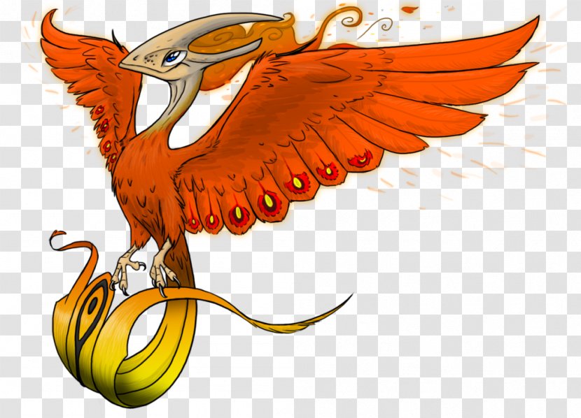 Beak Legendary Creature Clip Art - Tail - Phoenix Force Transparent PNG