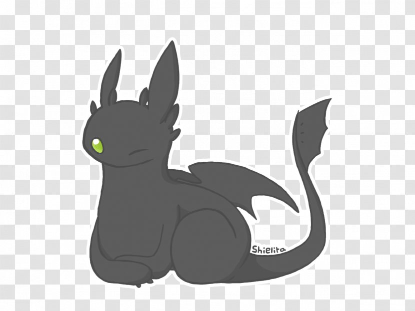 Toothless Cat Drawing How To Train Your Dragon Transparent PNG