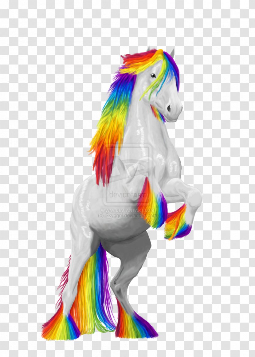 Horse Unicorn Rainbow Dash Pony Mane - Fictional Character Transparent PNG