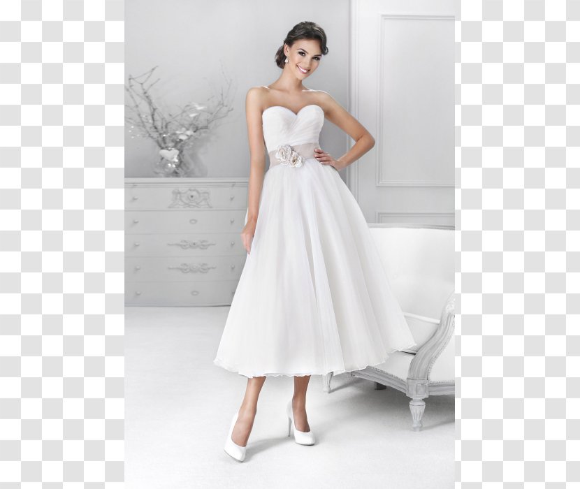 Wedding Dress Gown Bride - Fashion Model Transparent PNG