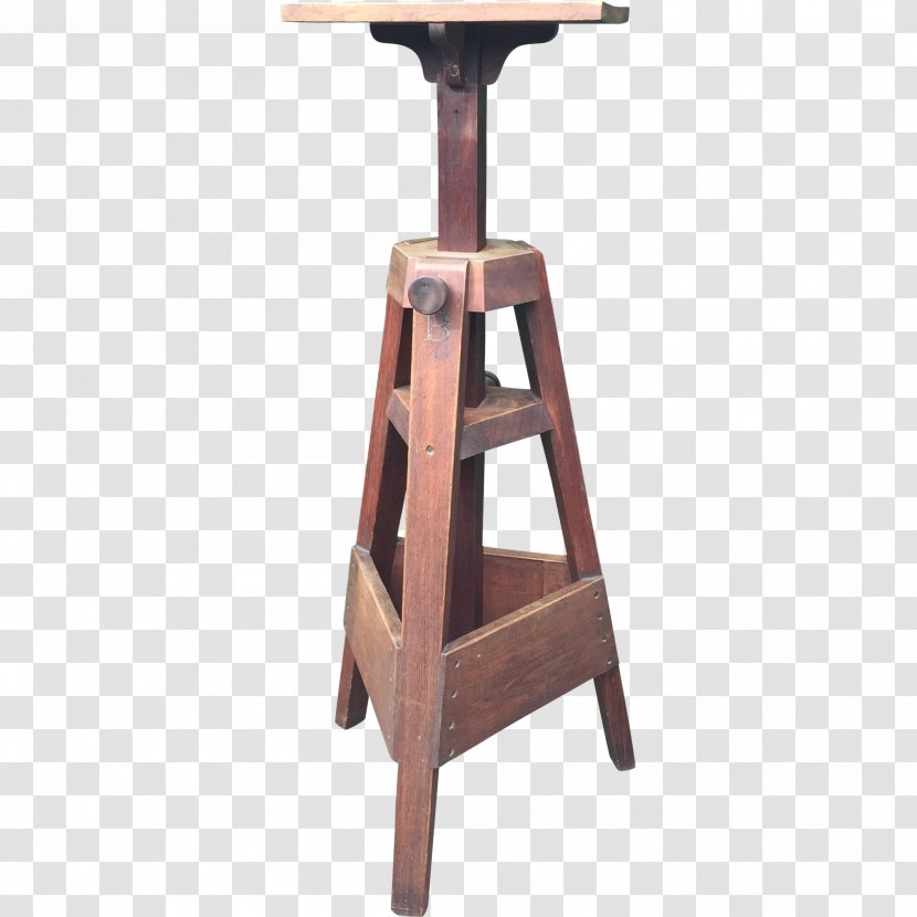 Table Sculpture Easel Wood Carving Art - Studio Transparent PNG