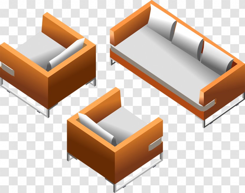 Table Couch Furniture Chair - Living Room Sofa Seat Transparent PNG
