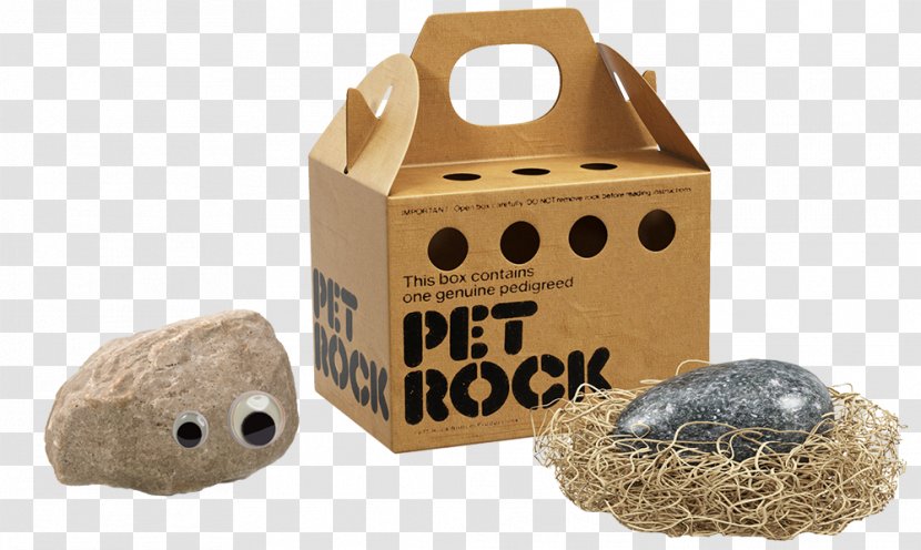 Packaging And Labeling How Weird Street Faire Pet Rock Box - Die Cutting Transparent PNG