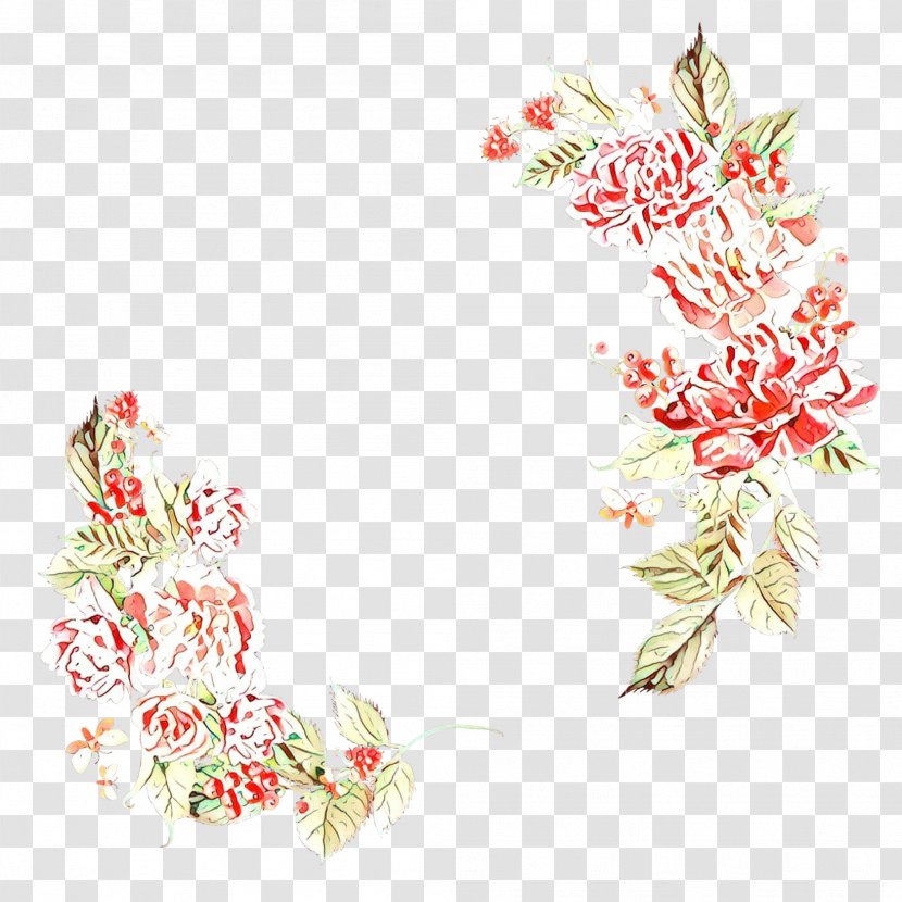 Flowers Background - Branch - Pedicel Plant Transparent PNG