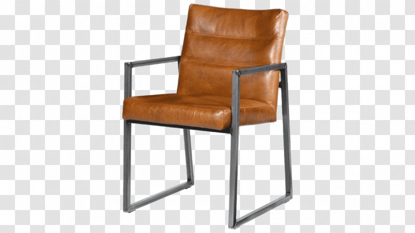 Chair Eetkamerstoel Wood Bar Stool Leather Transparent PNG